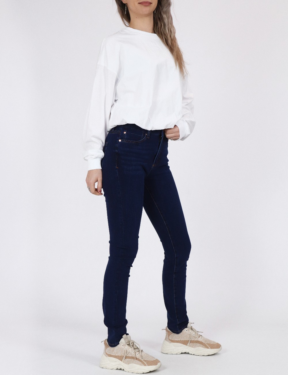 Bluza Stradivarius, alb - 1 | YEO