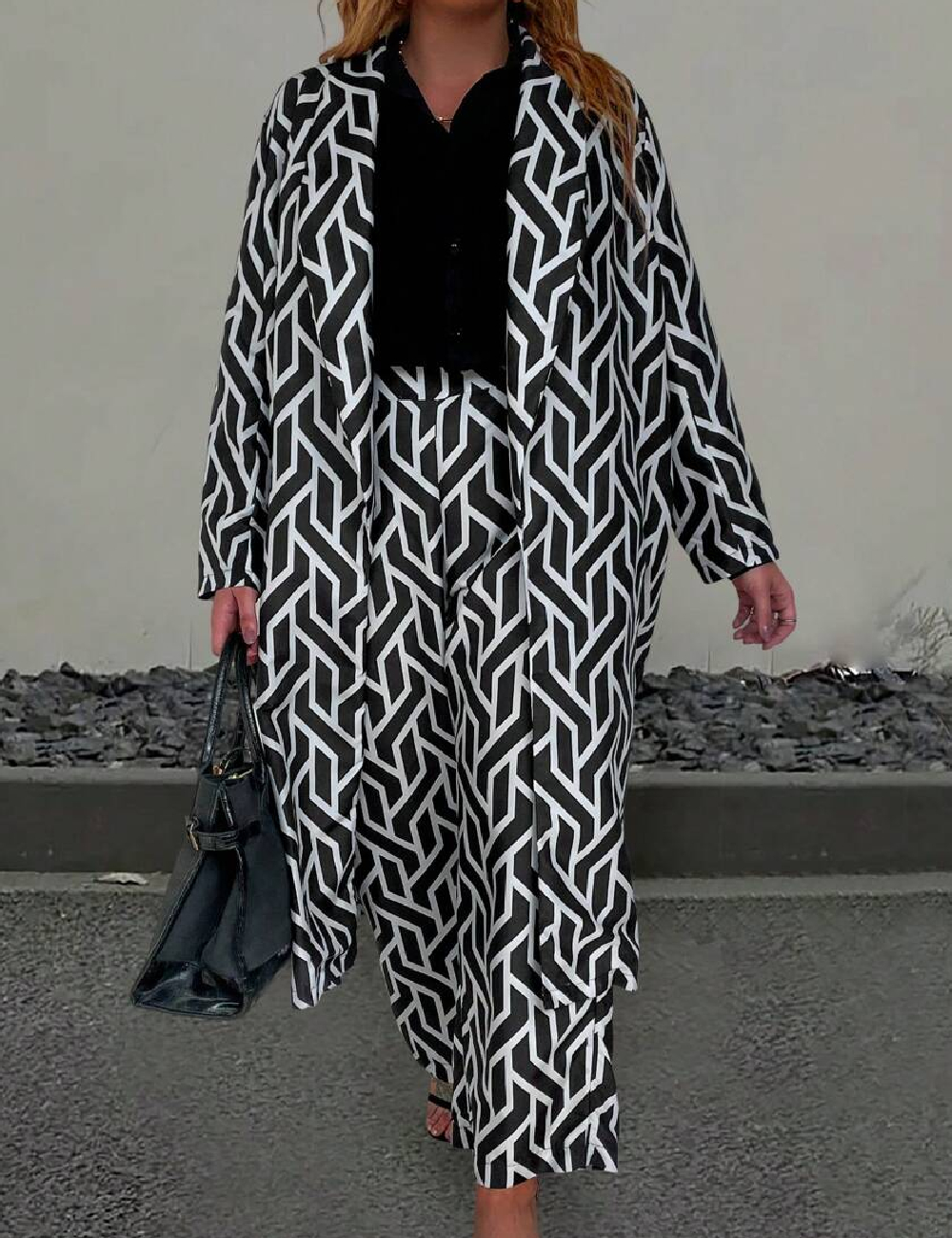 Compleu SHEIN CURVE, negru