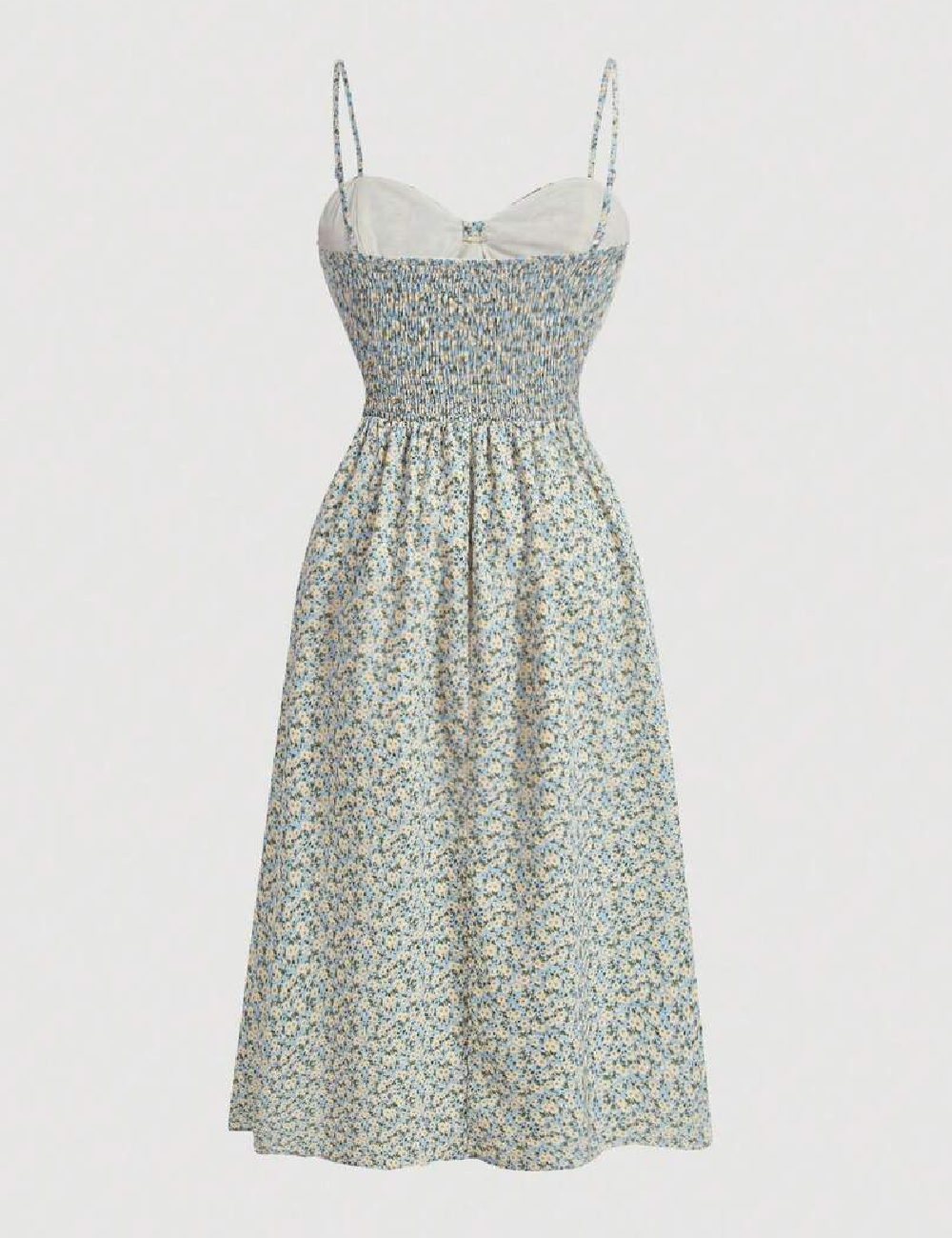 Rochie medie SHEIN CURVE, floral print - 1 | YEO