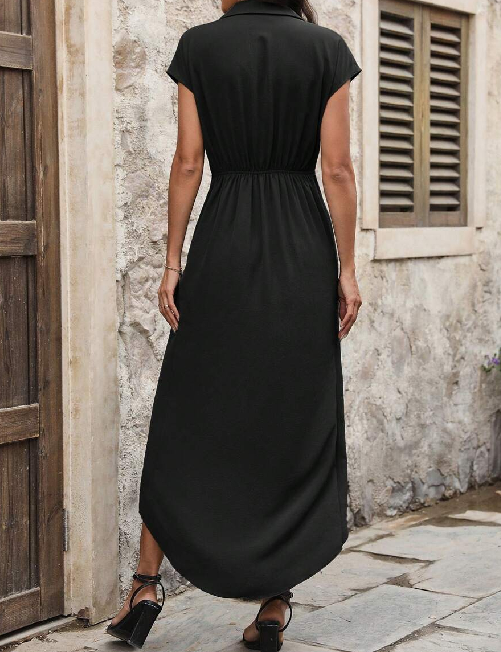 Rochie lunga SHEIN, negru - 1 | YEO