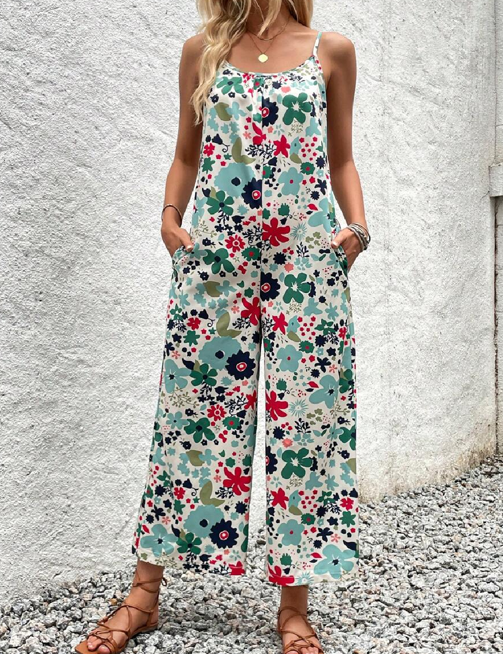 Salopeta SHEIN, mix culori