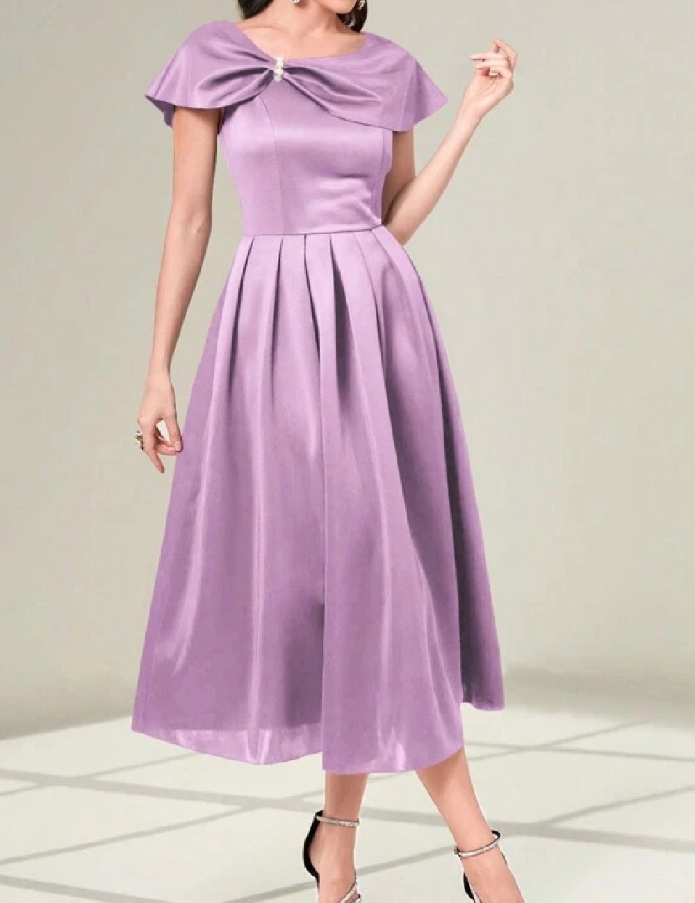 Rochie medie SHEIN, mov - 1 | YEO