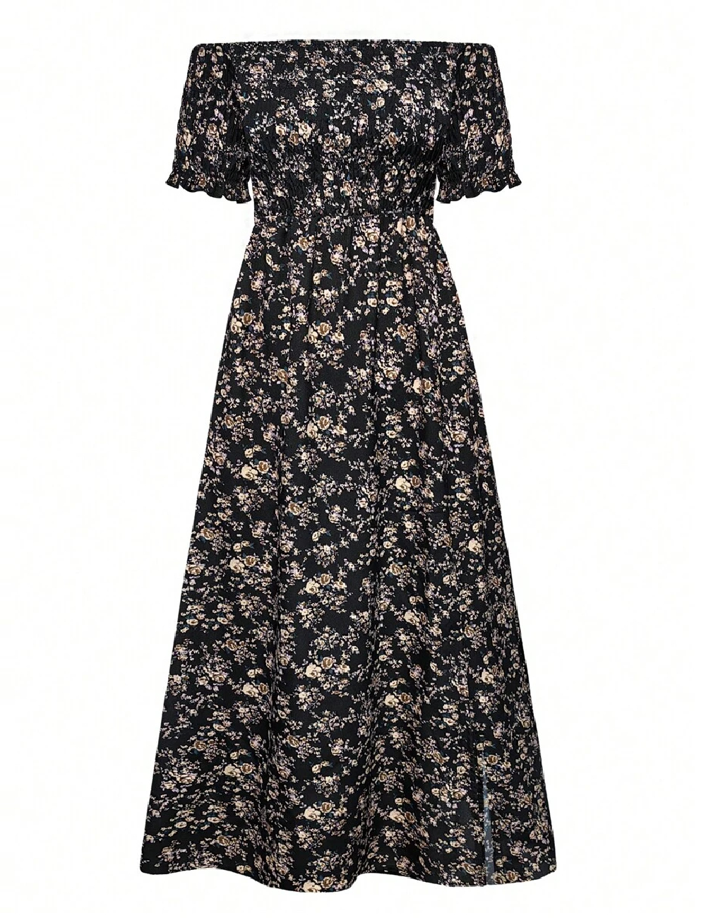 Rochie lunga SHEIN CURVE, negru - 1 | YEO