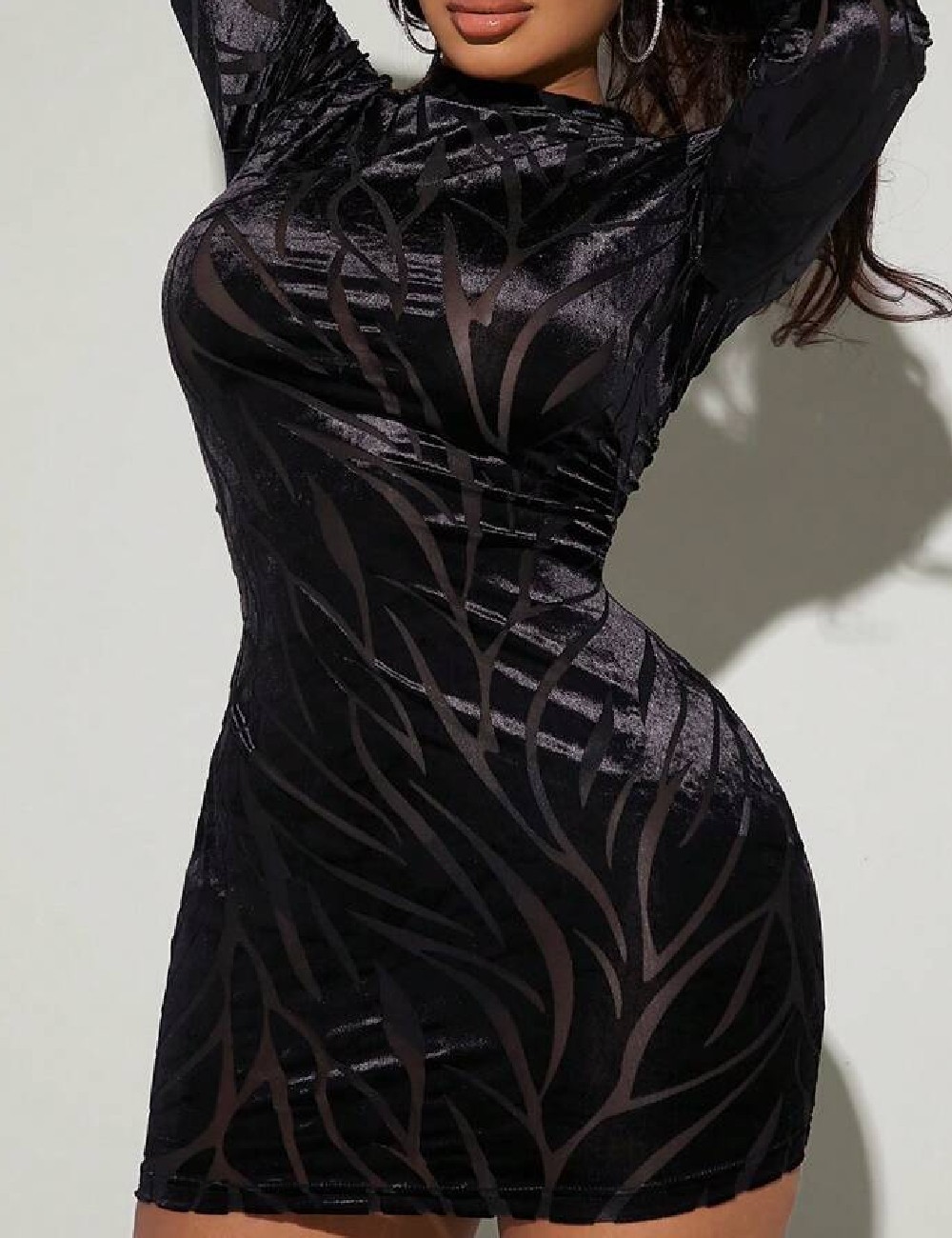 Rochie scurta SHEIN, negru - 1 | YEO