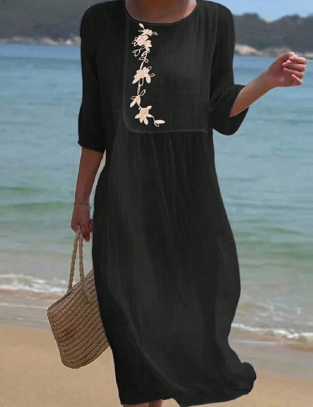 Rochie lunga SHEIN, negru