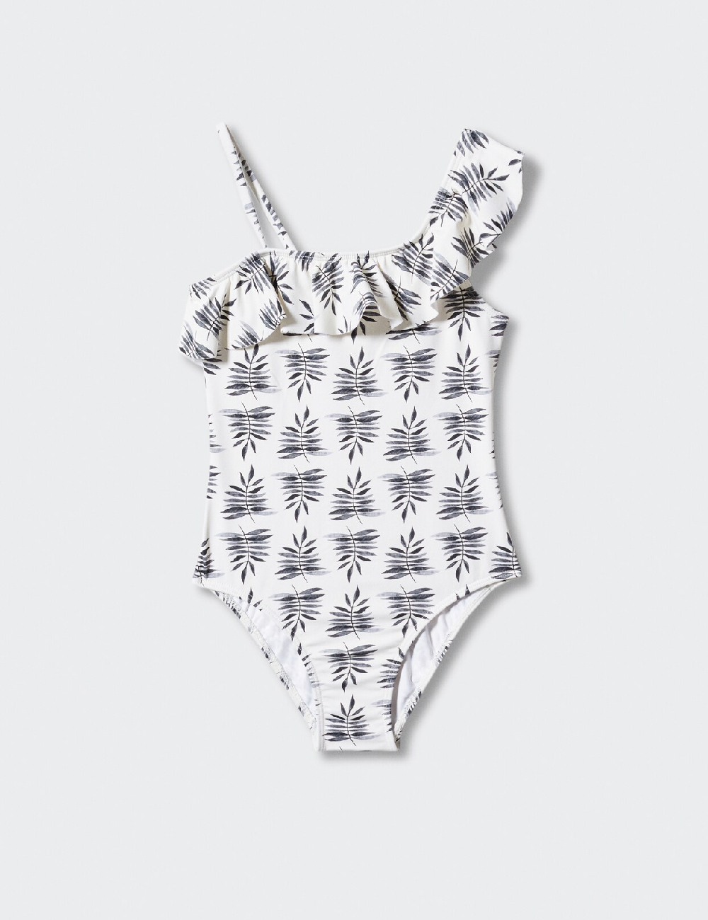 Costum de baie Mango Kids, ecru