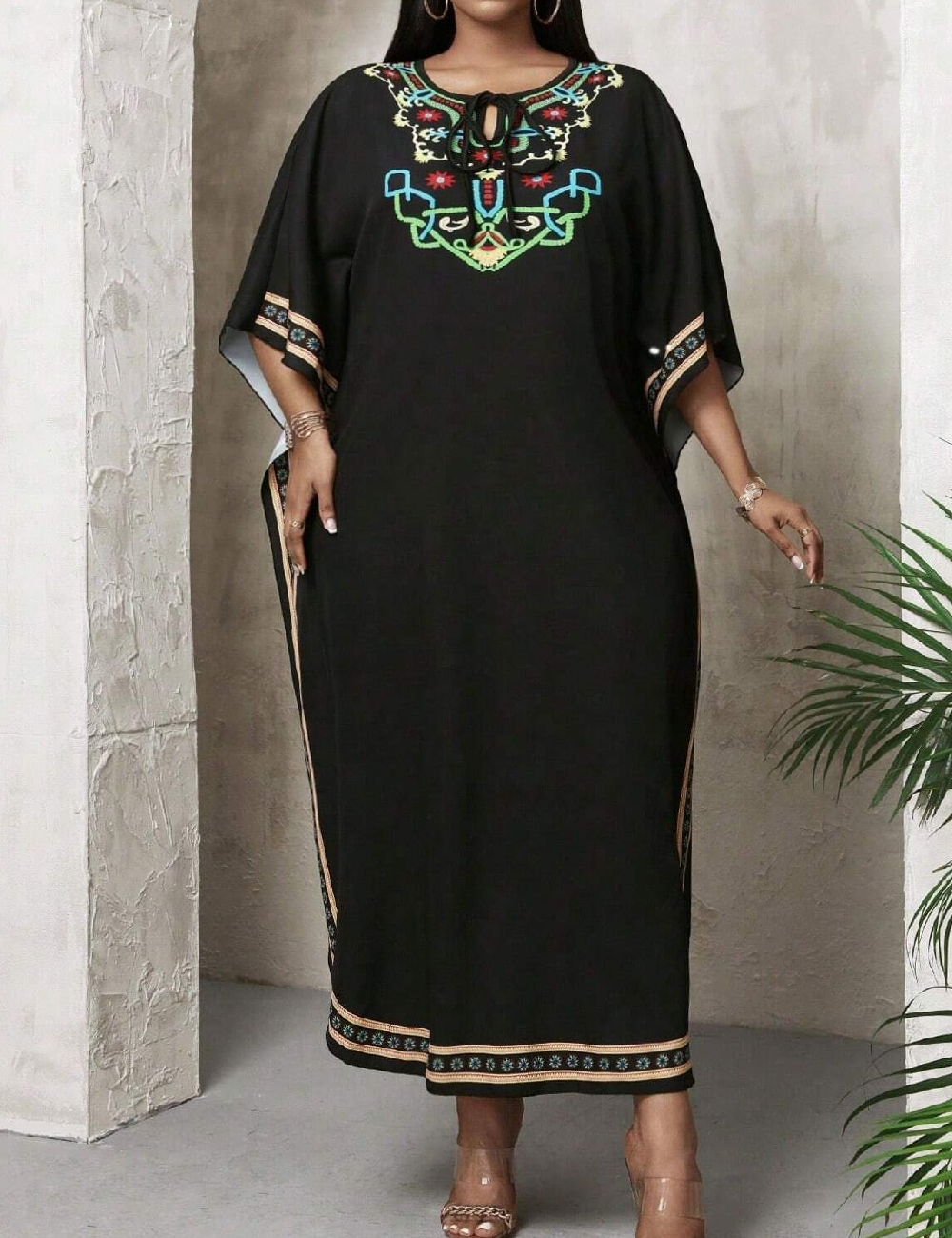 Rochie lunga SHEIN, negru