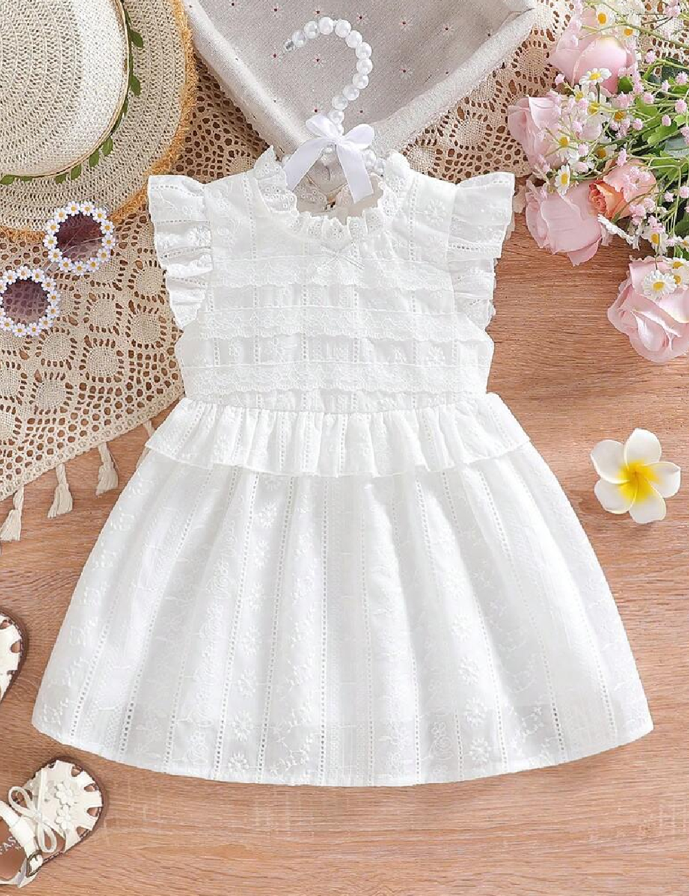 Rochie Shein Kids, alb