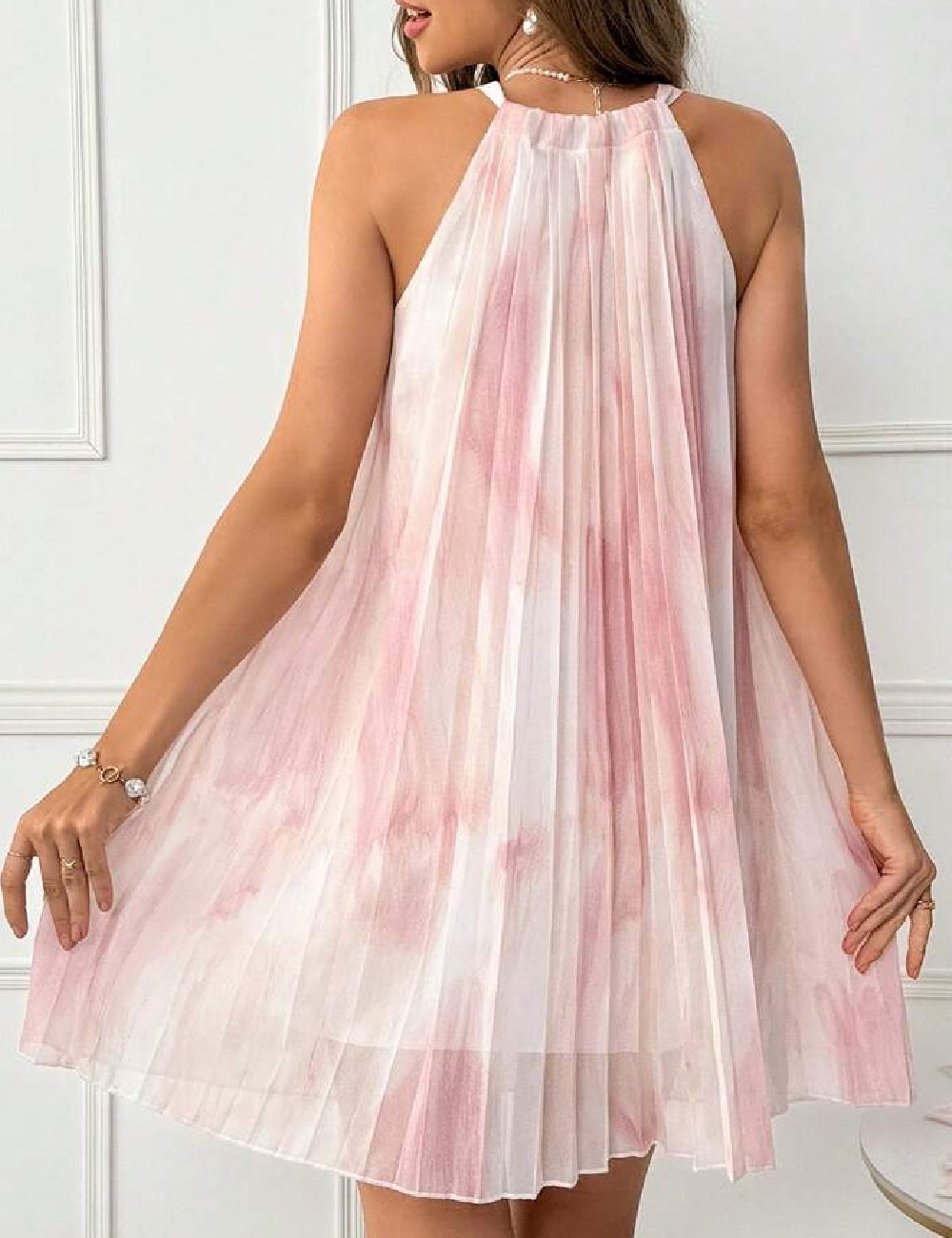 Rochie scurta SHEIN, roz - 1 | YEO