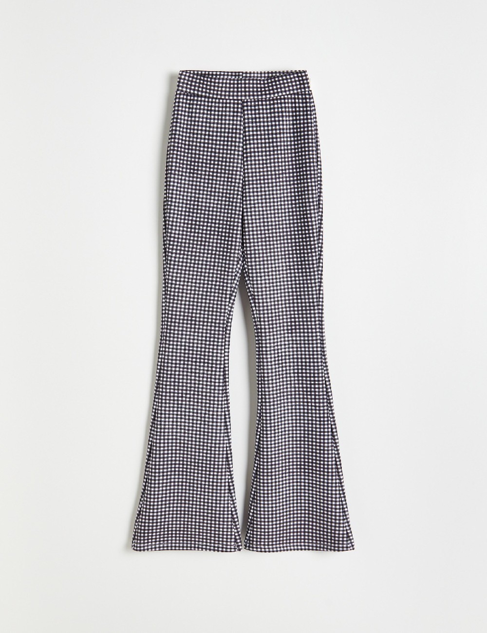 Pantaloni Reserved, alb/negru - 1 | YEO