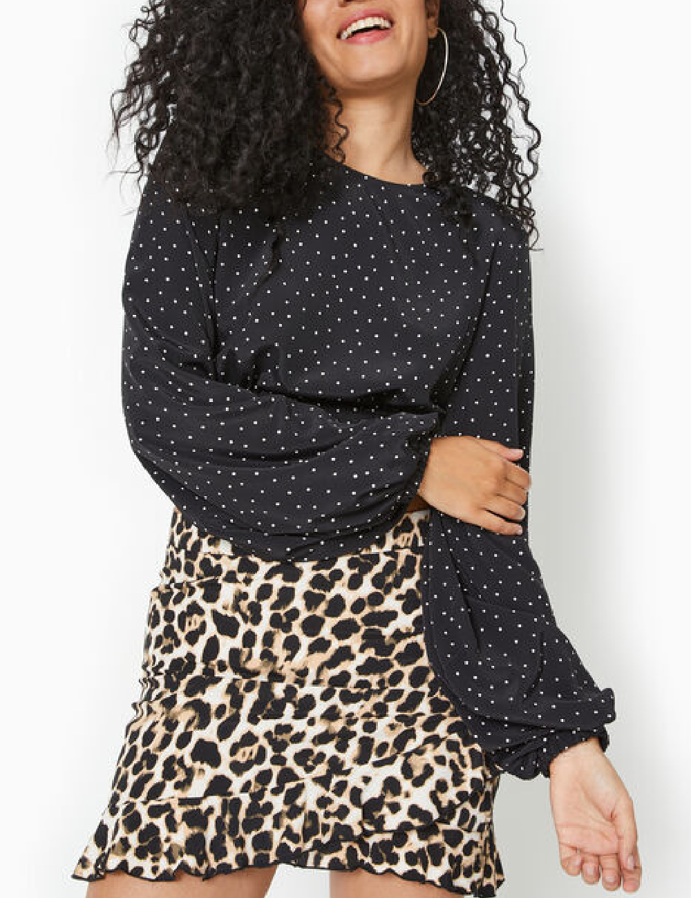 Top Pimkie, negru