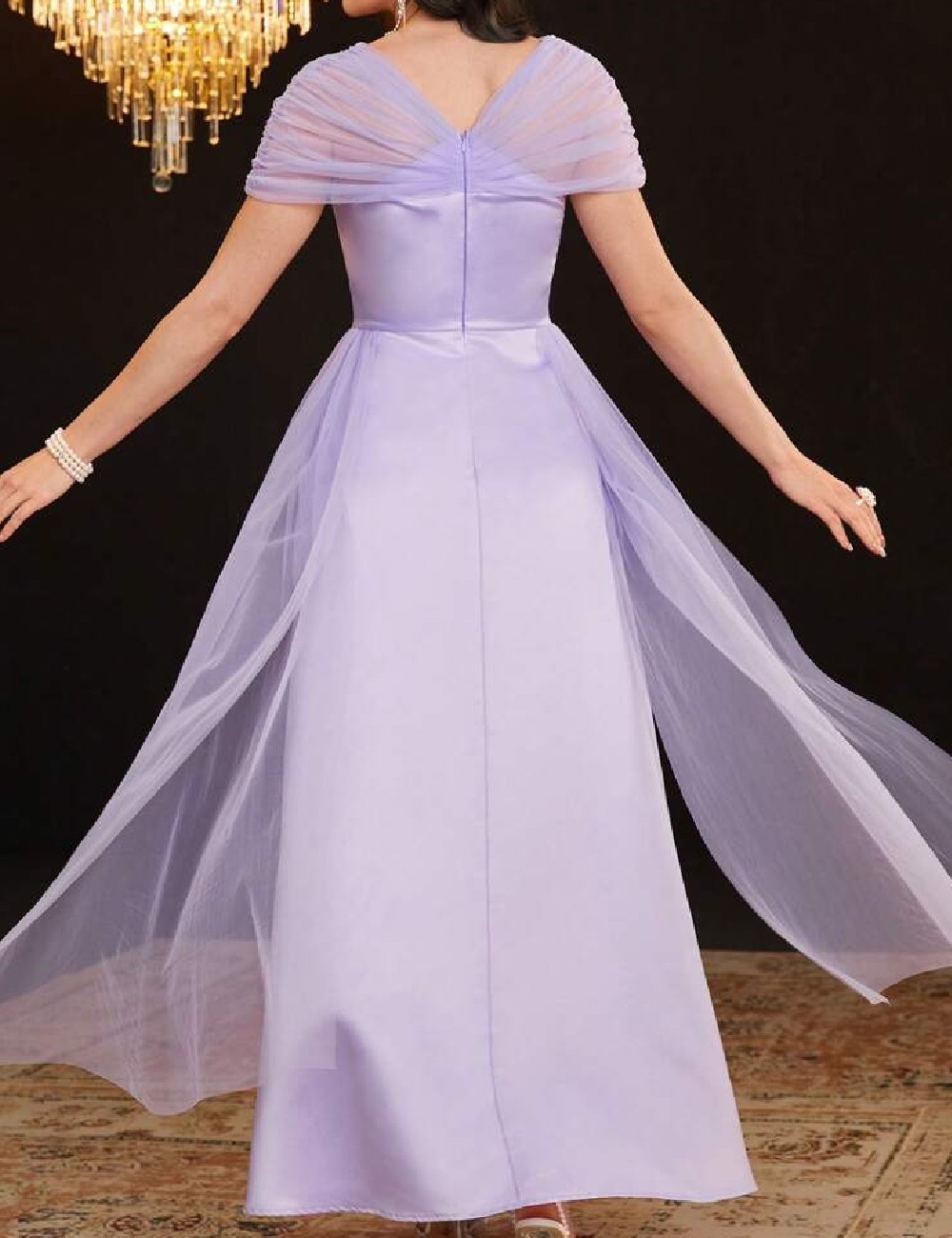Rochie lunga SHEIN, mov - 1 | YEO