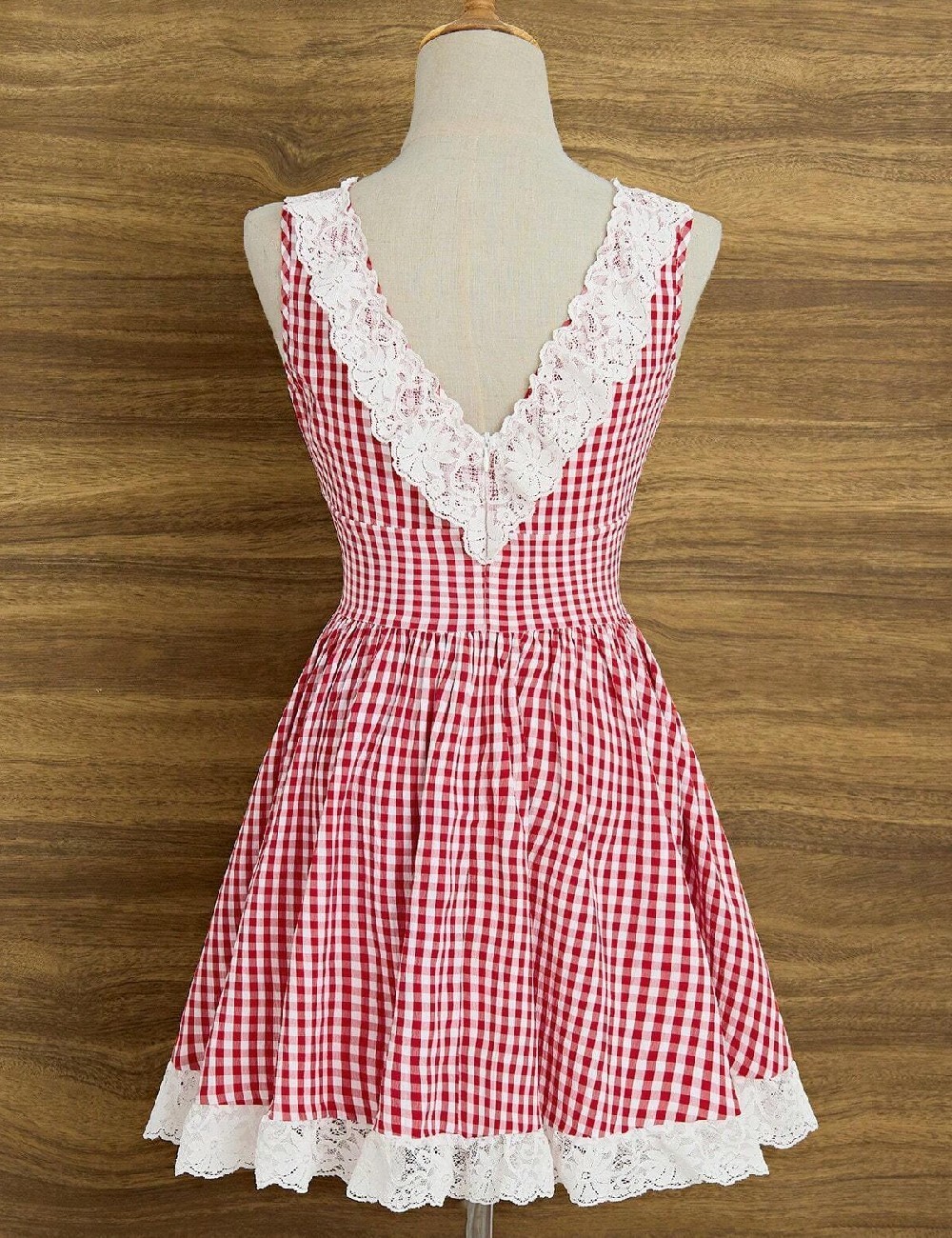 Rochie scurta SHEIN, rosu - 1 | YEO