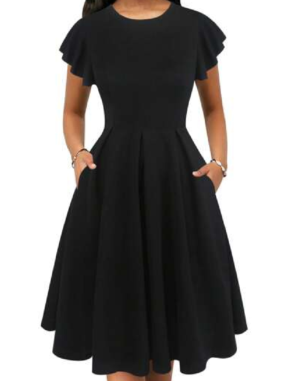 Rochie medie SHEIN, negru