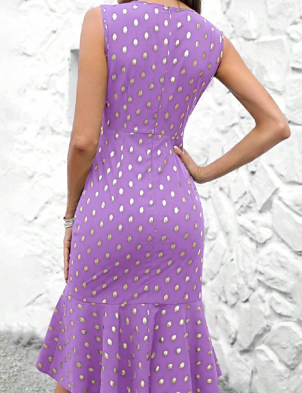 Rochie medie SHEIN, mov - 1 | YEO