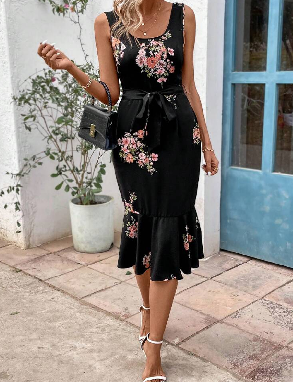 Rochie medie SHEIN, negru - 1 | YEO