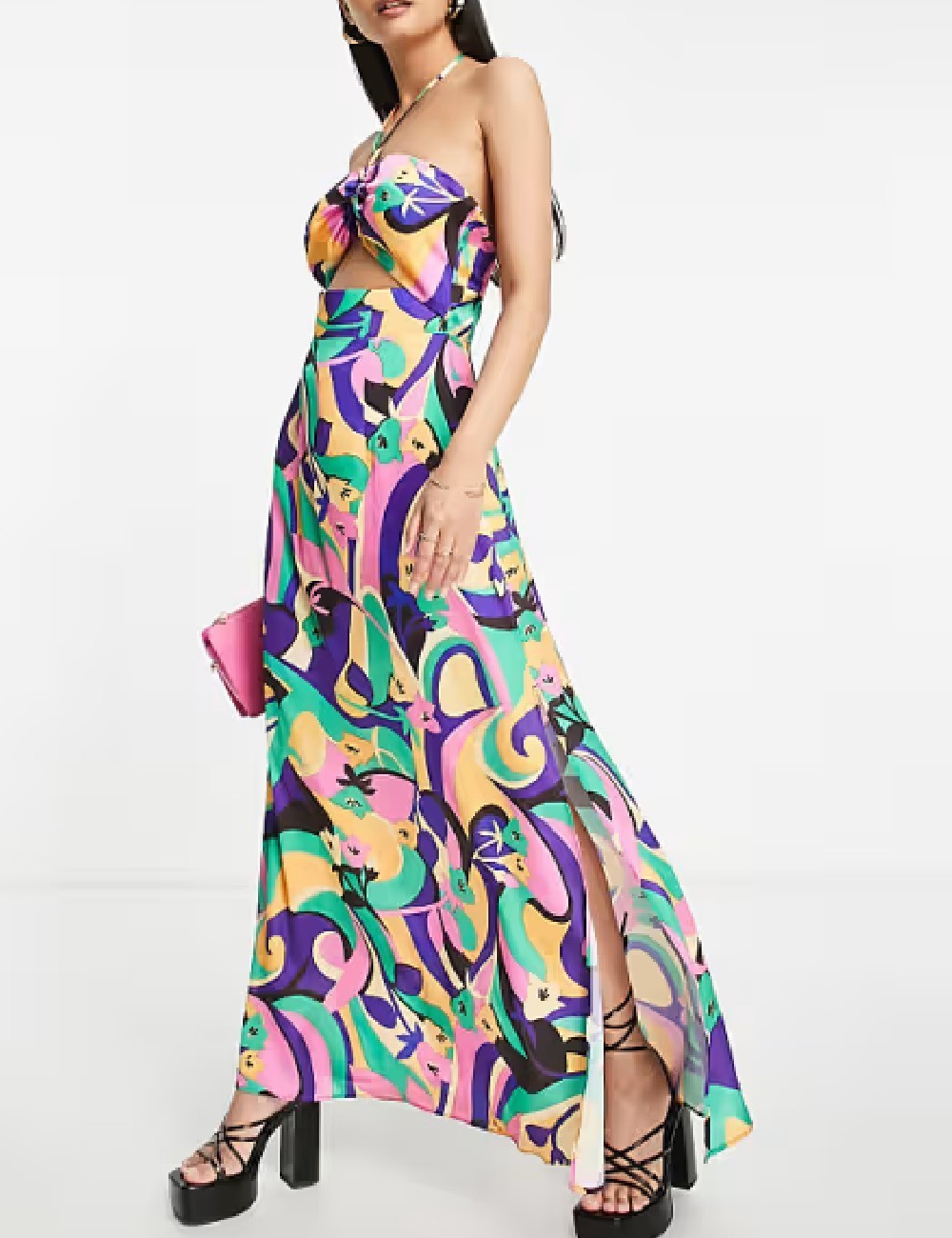Rochie lunga Top Shop, mix culori - 1 | YEO