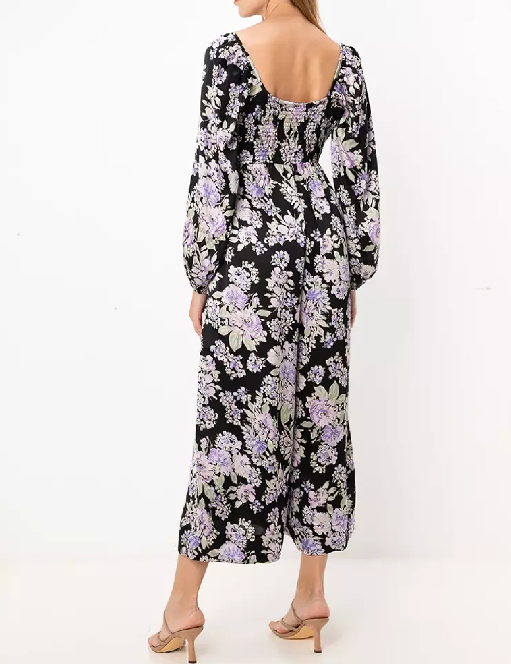 Salopeta ASOS, floral print - 1 | YEO