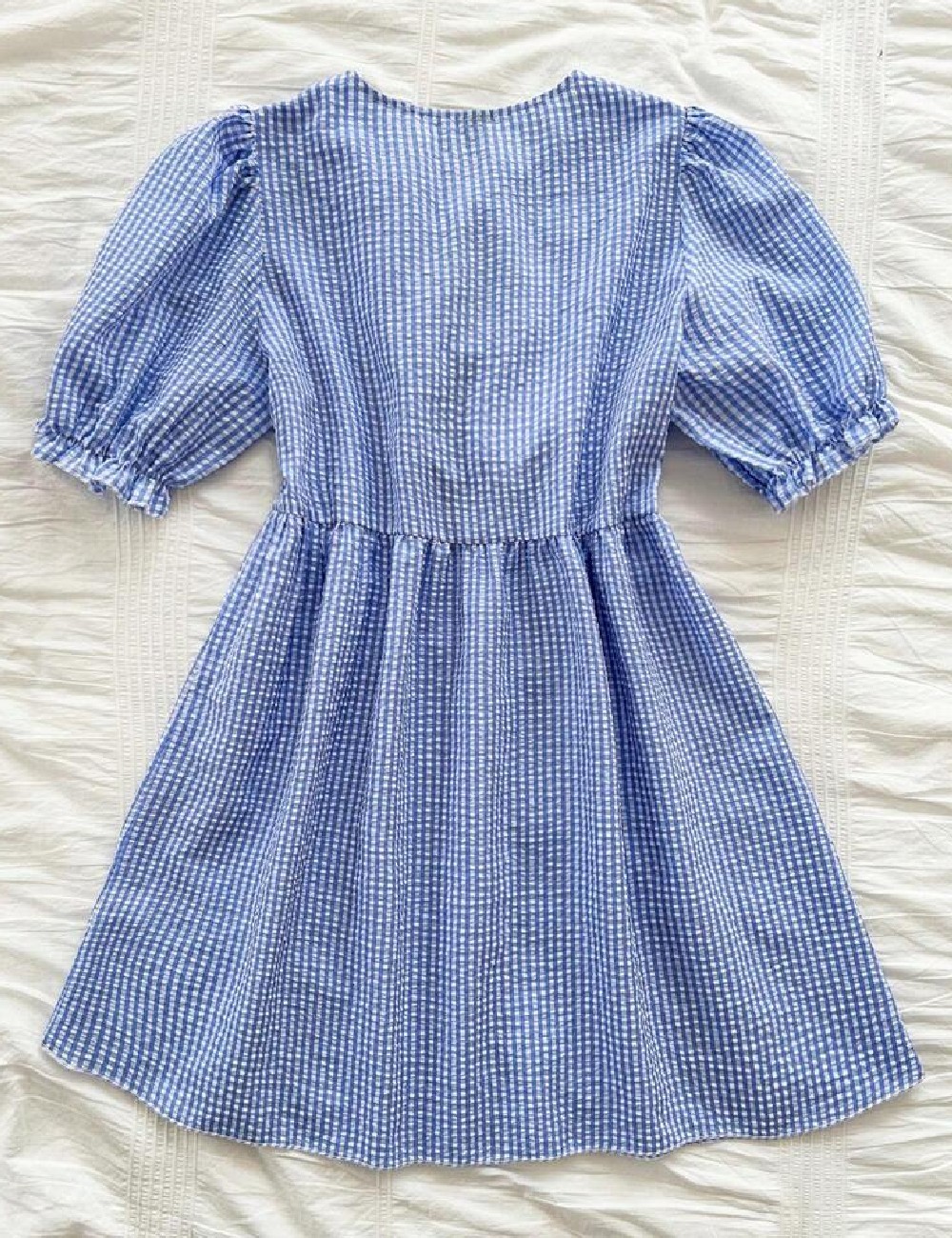 Rochie scurta SHEIN, albastru - 1 | YEO