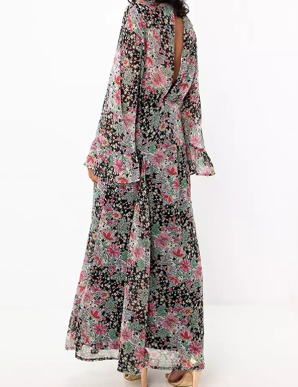 Rochie lunga ASOS, floral print - 1 | YEO