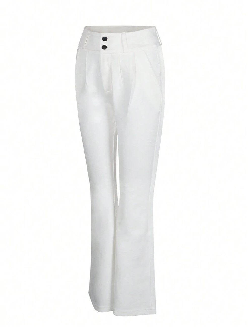Pantaloni SHEIN, alb - 1 | YEO
