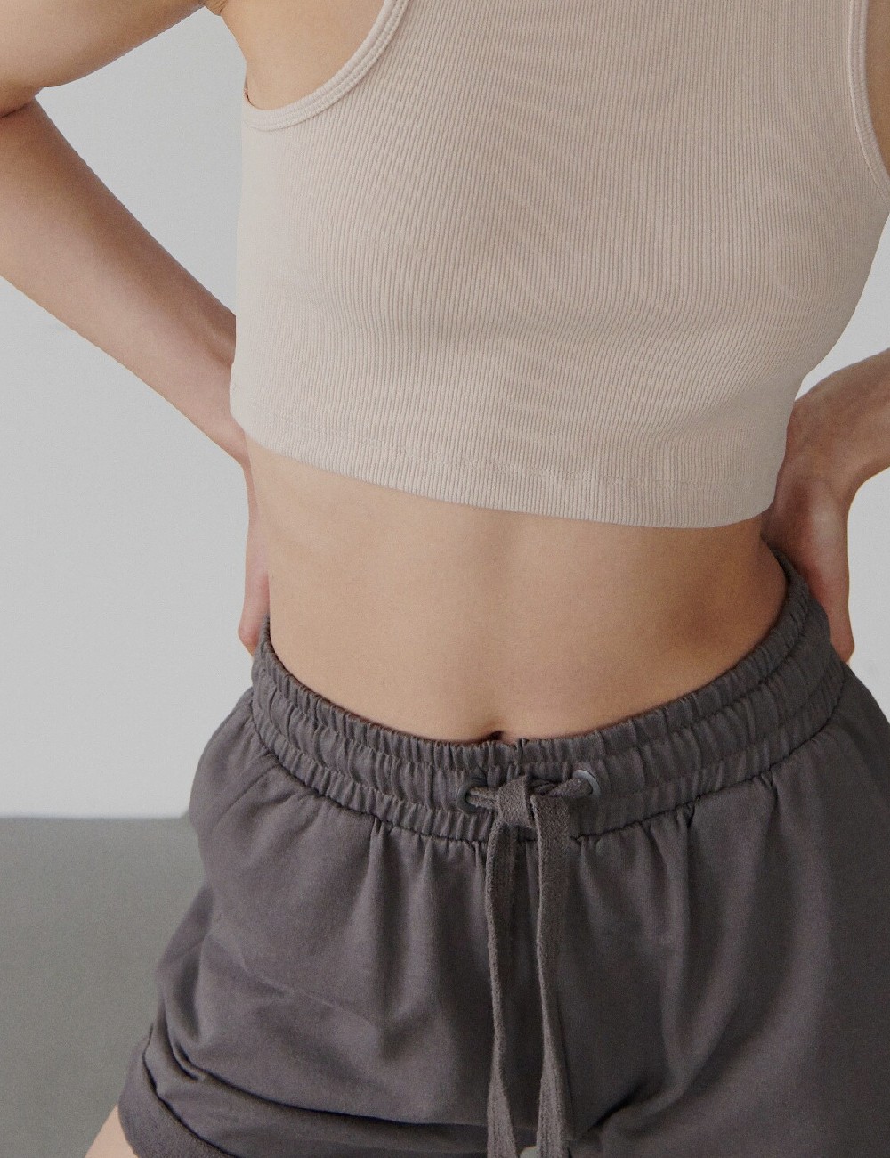Pantaloni scurti Reserved, gri - 1 | YEO