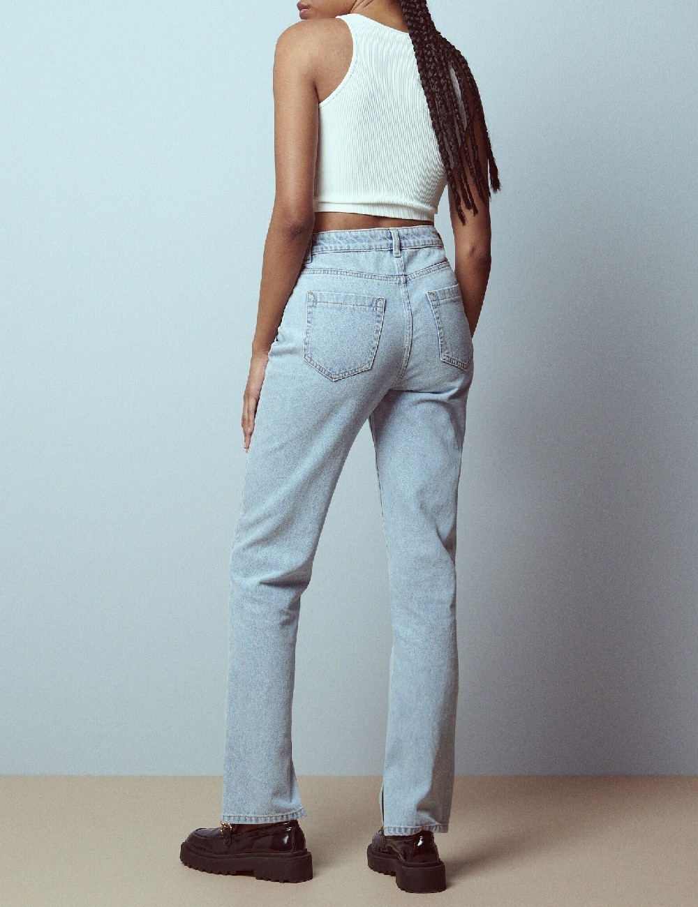 Blugi Reserved, bleu - 1 | YEO