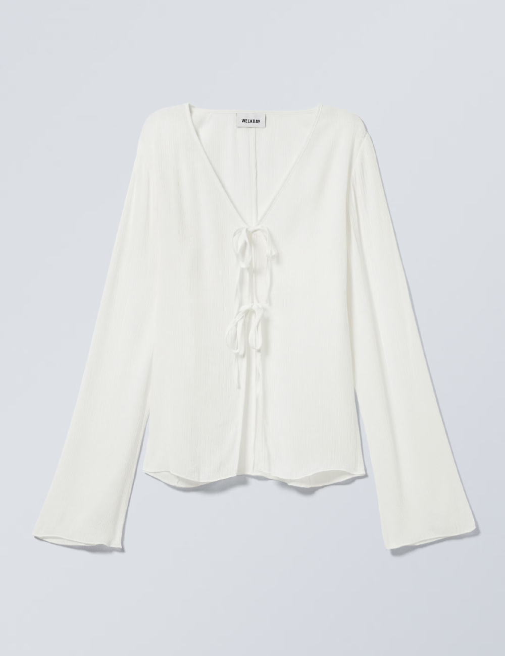 Bluza Weekday, alb
