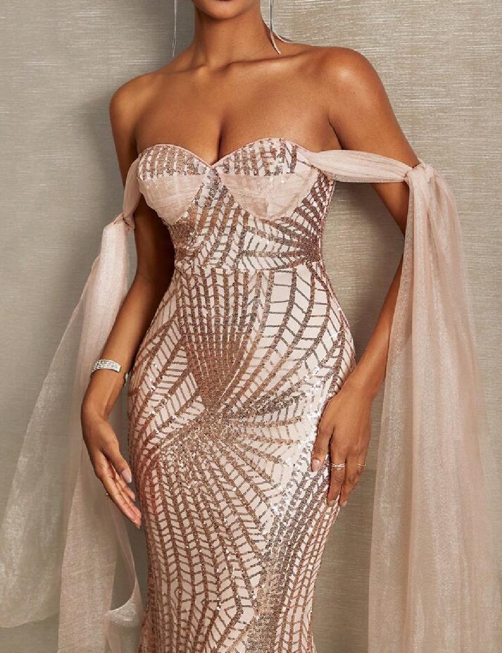 Rochie lunga SHEIN, roz - 1 | YEO