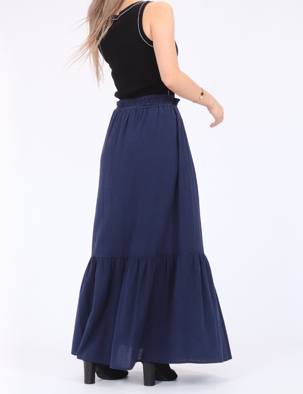 Fusta Vero Moda, albastru - 1 | YEO