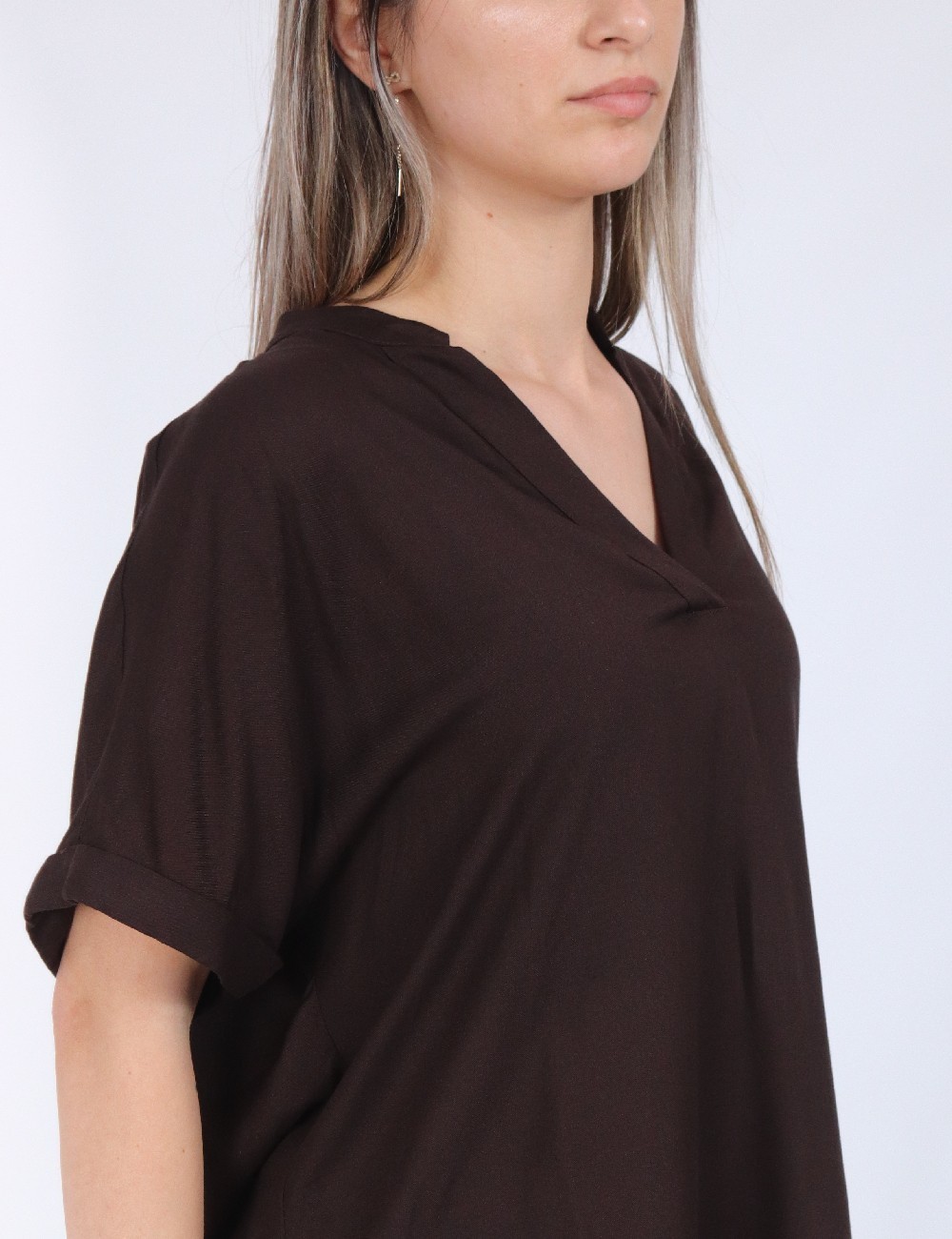 Bluza Vero Moda, maro inchis - 1 | YEO