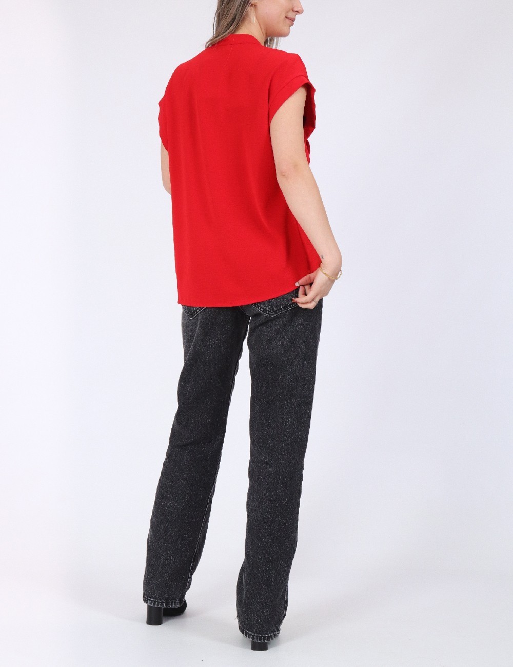 Camasa Vero Moda, rosu - 1 | YEO