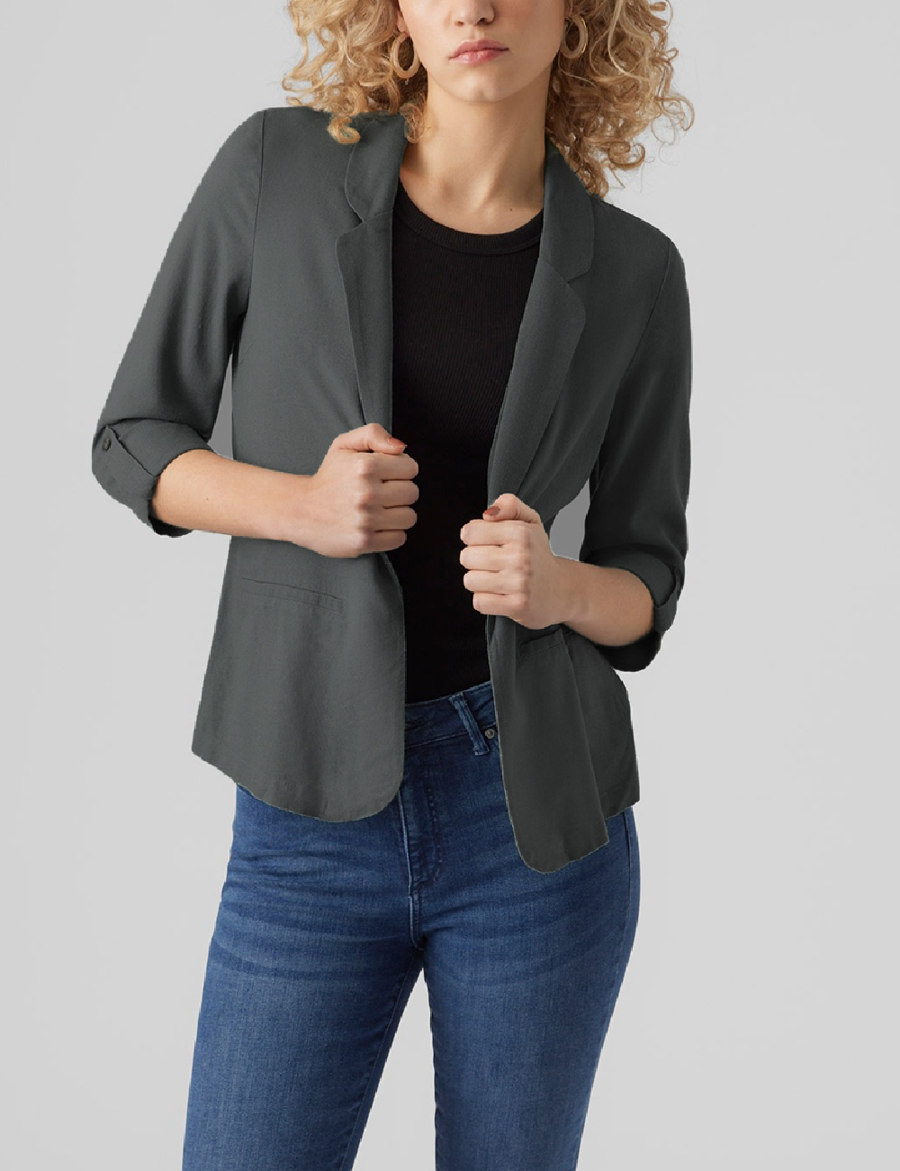 Blazer Vero Moda, gri