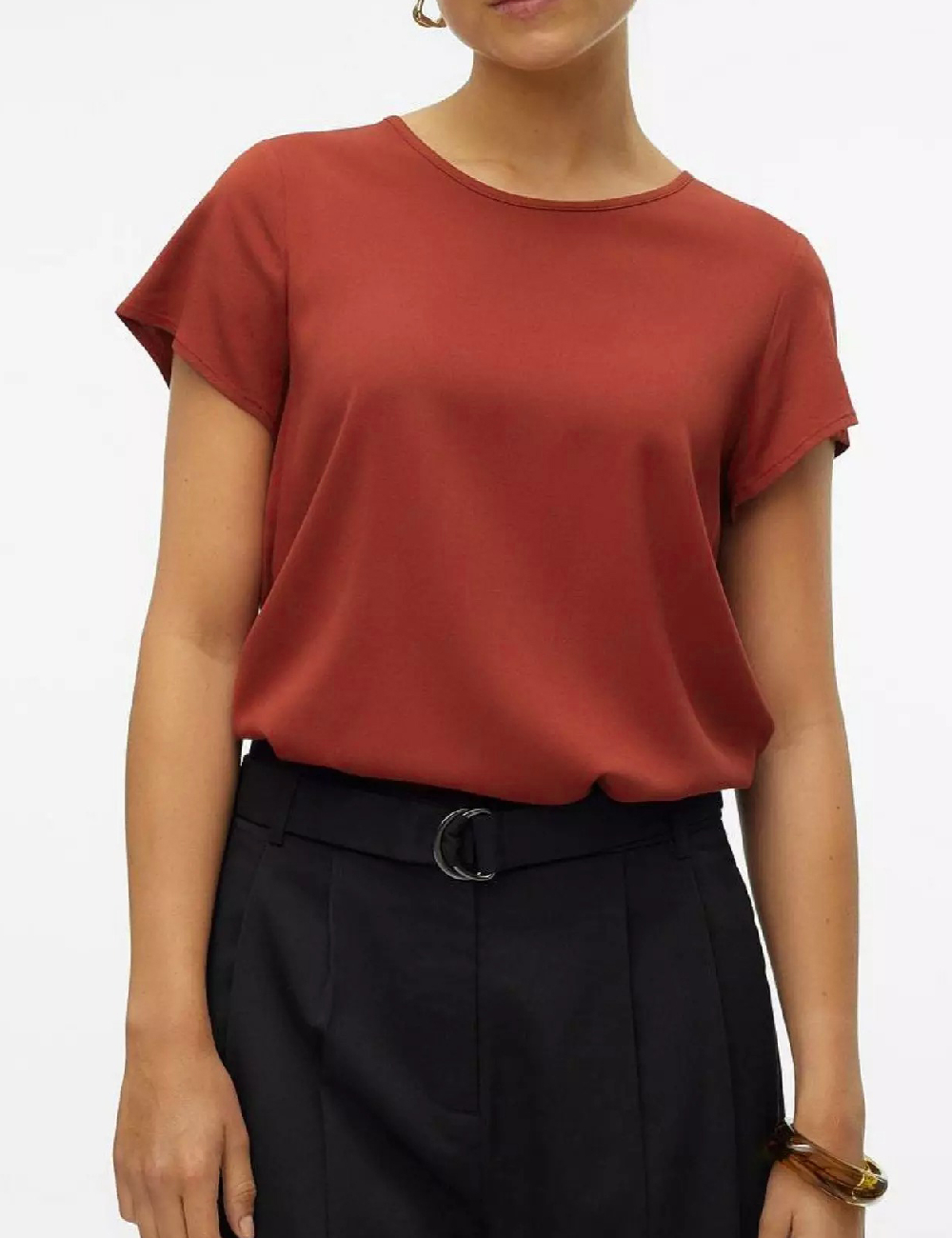 Tricou Vero Moda, caramiziu