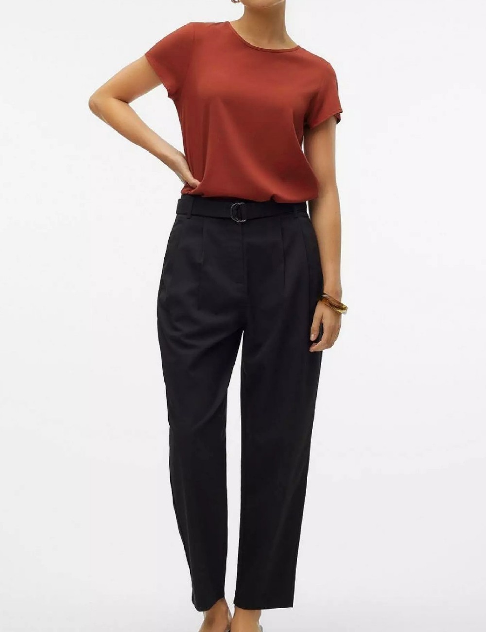 Tricou Vero Moda, caramiziu - 1 | YEO