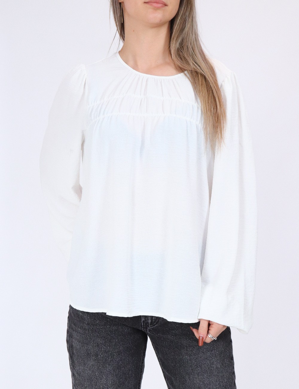 Bluza Vero Moda, alb - 1 | YEO
