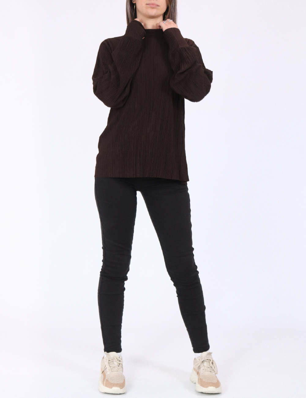 Bluza Vero Moda, maro