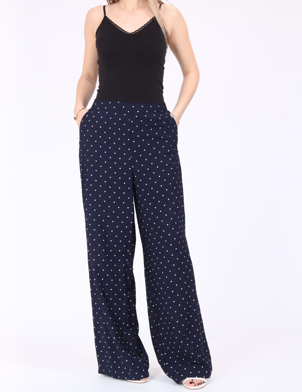 Pantaloni Vero Moda, bleumarin - 1 | YEO