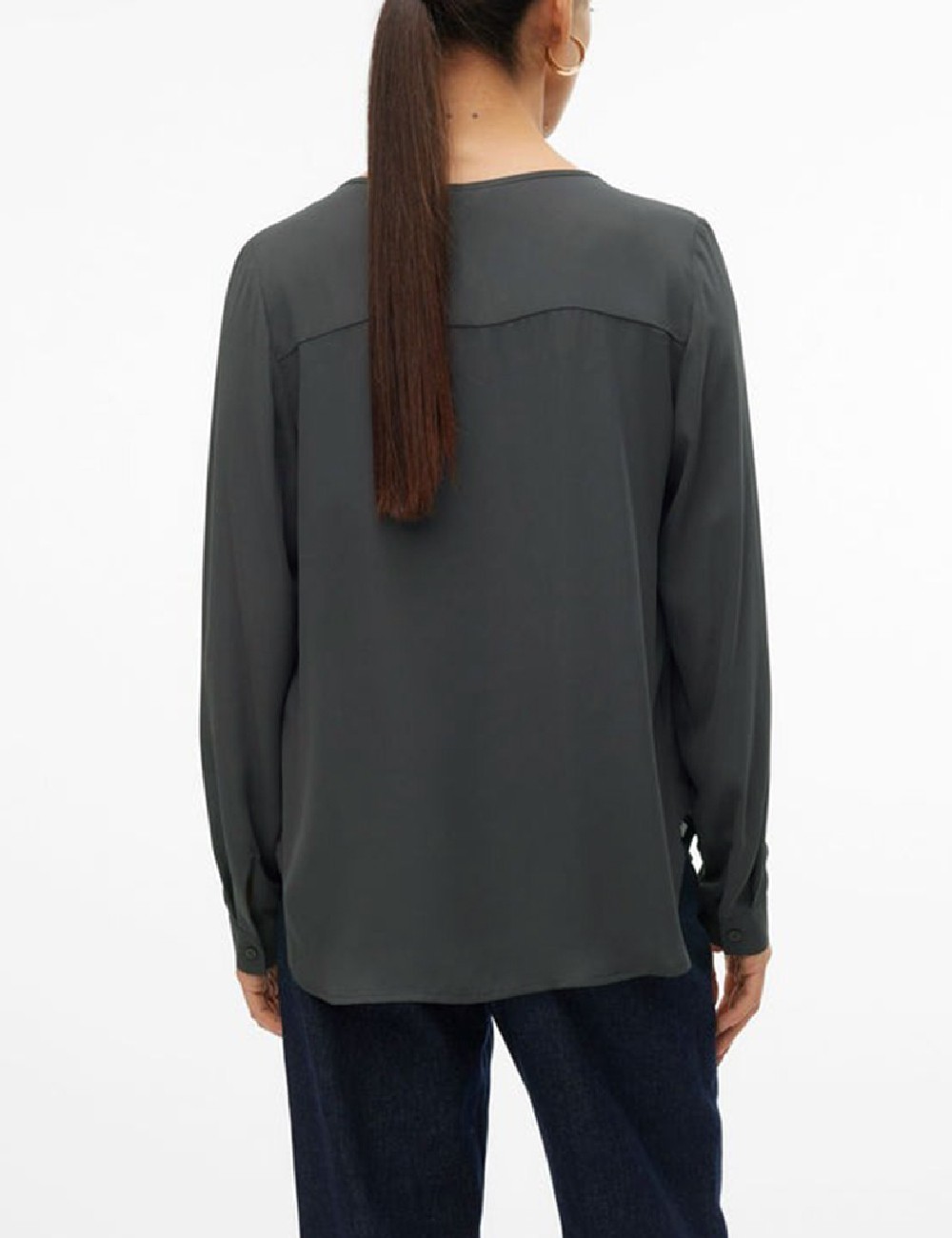 Camasa Vero Moda, gri - 1 | YEO