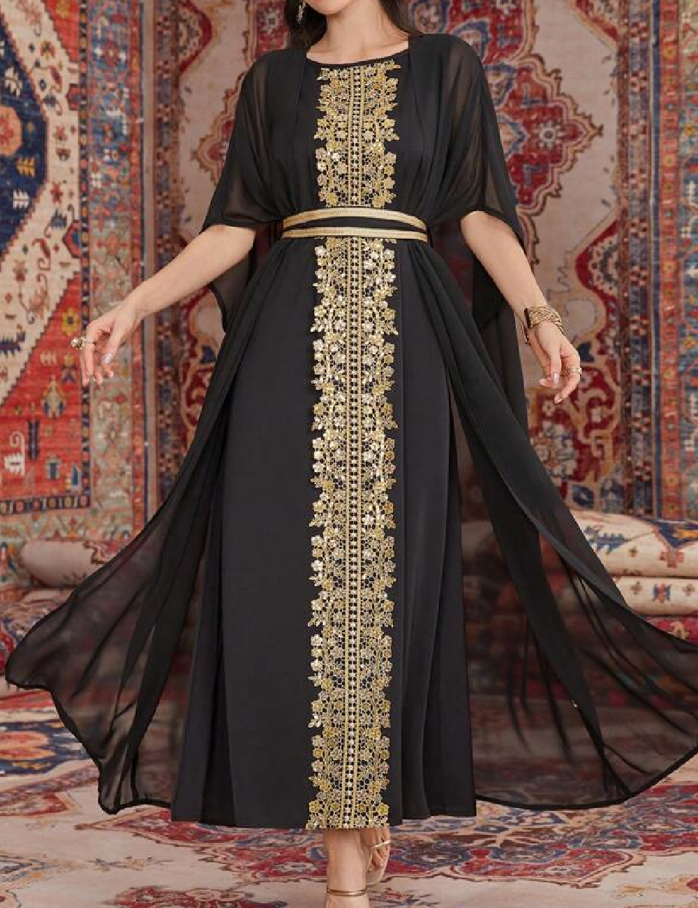 Rochie lunga SHEIN, negru