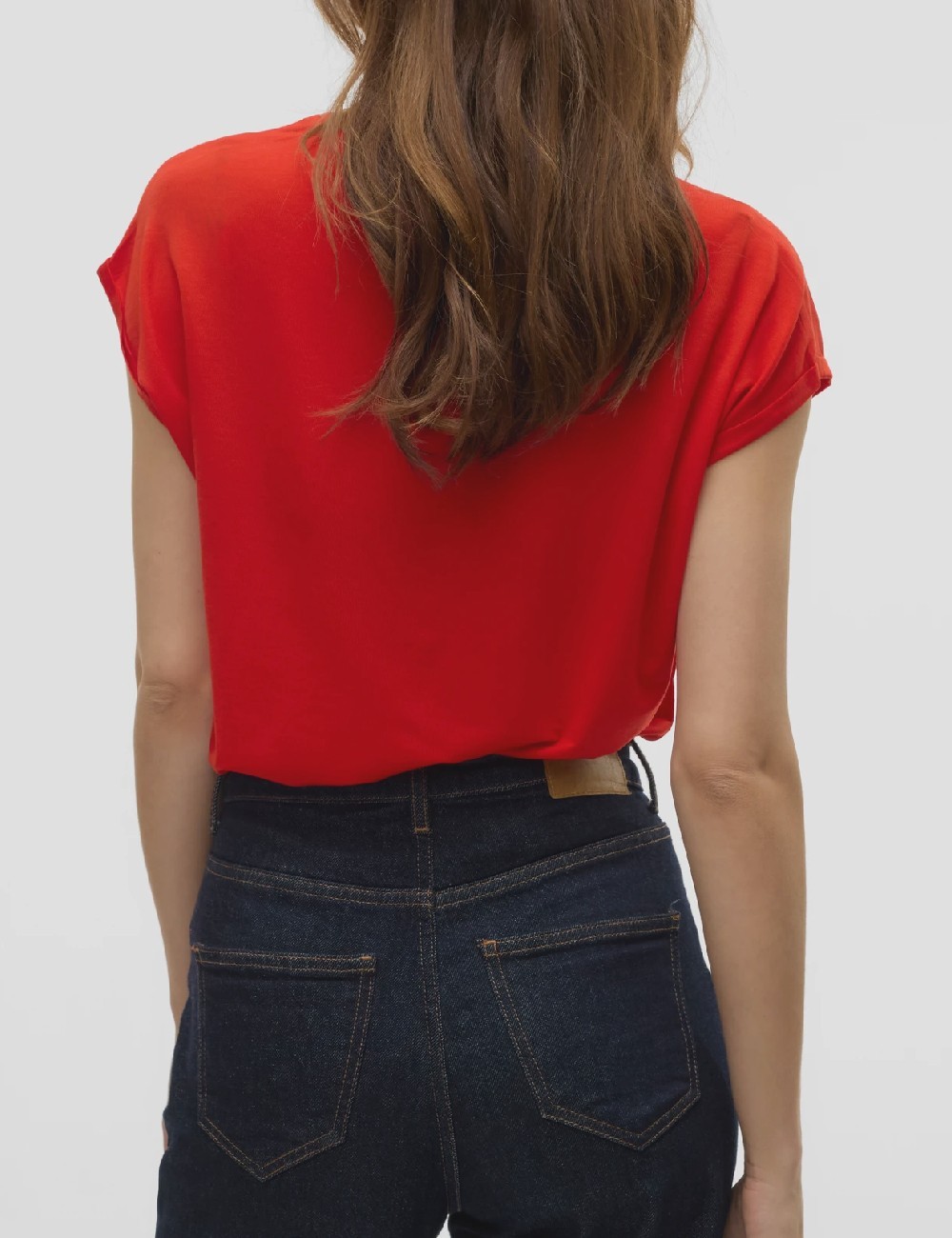 Tricou Vero Moda, rosu - 1 | YEO