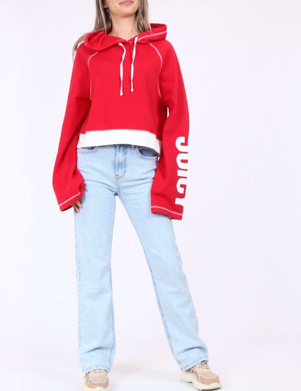 Hanorac Juicy Couture, rosu - 1 | YEO