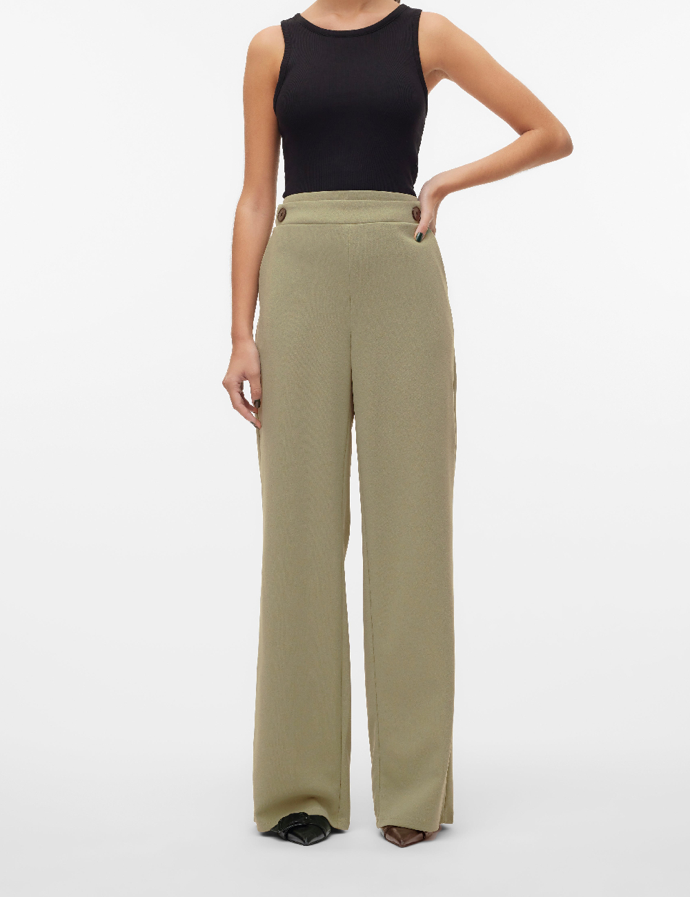 Pantaloni Vero Moda, verde
