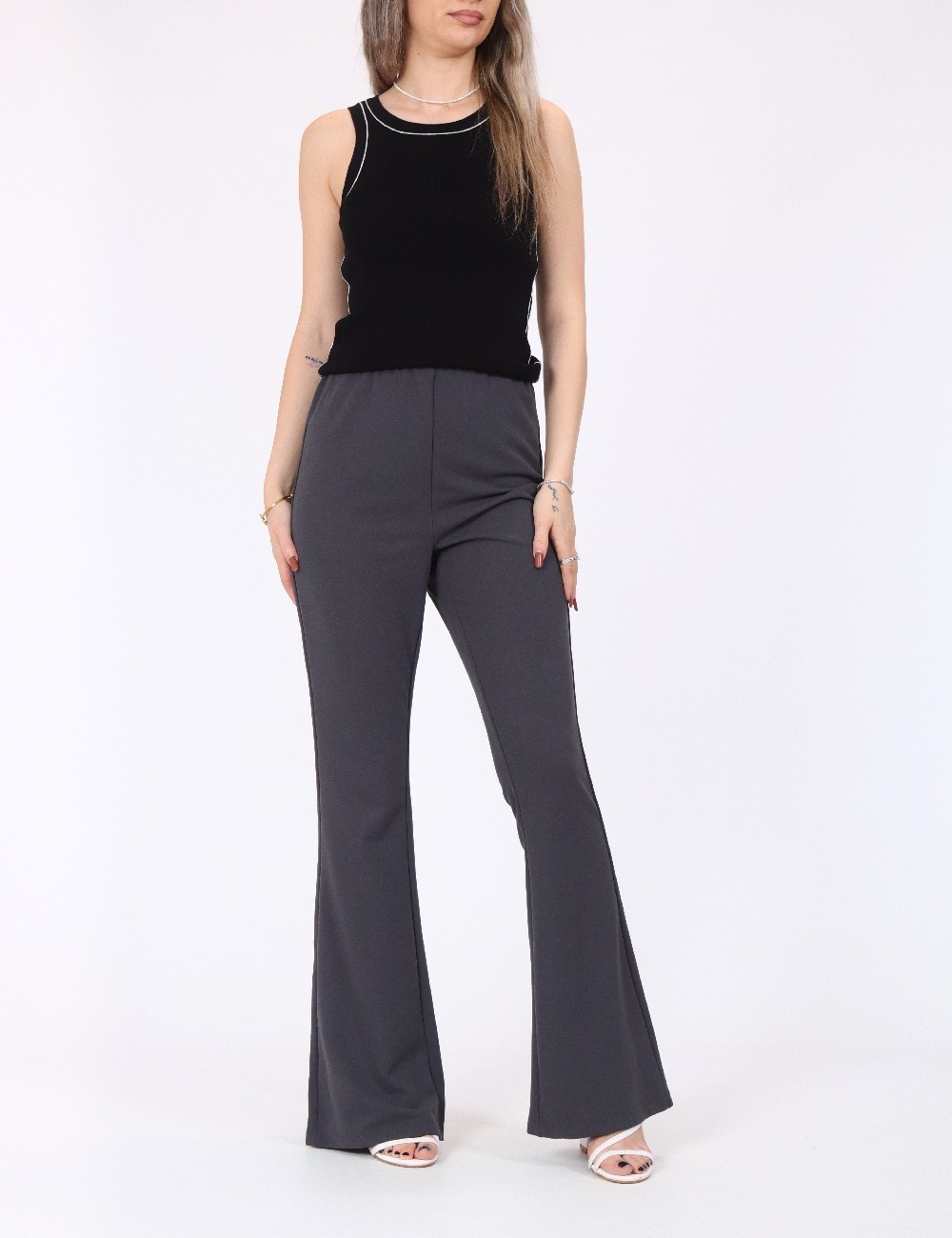 Pantaloni Vero Moda, gri - 1 | YEO