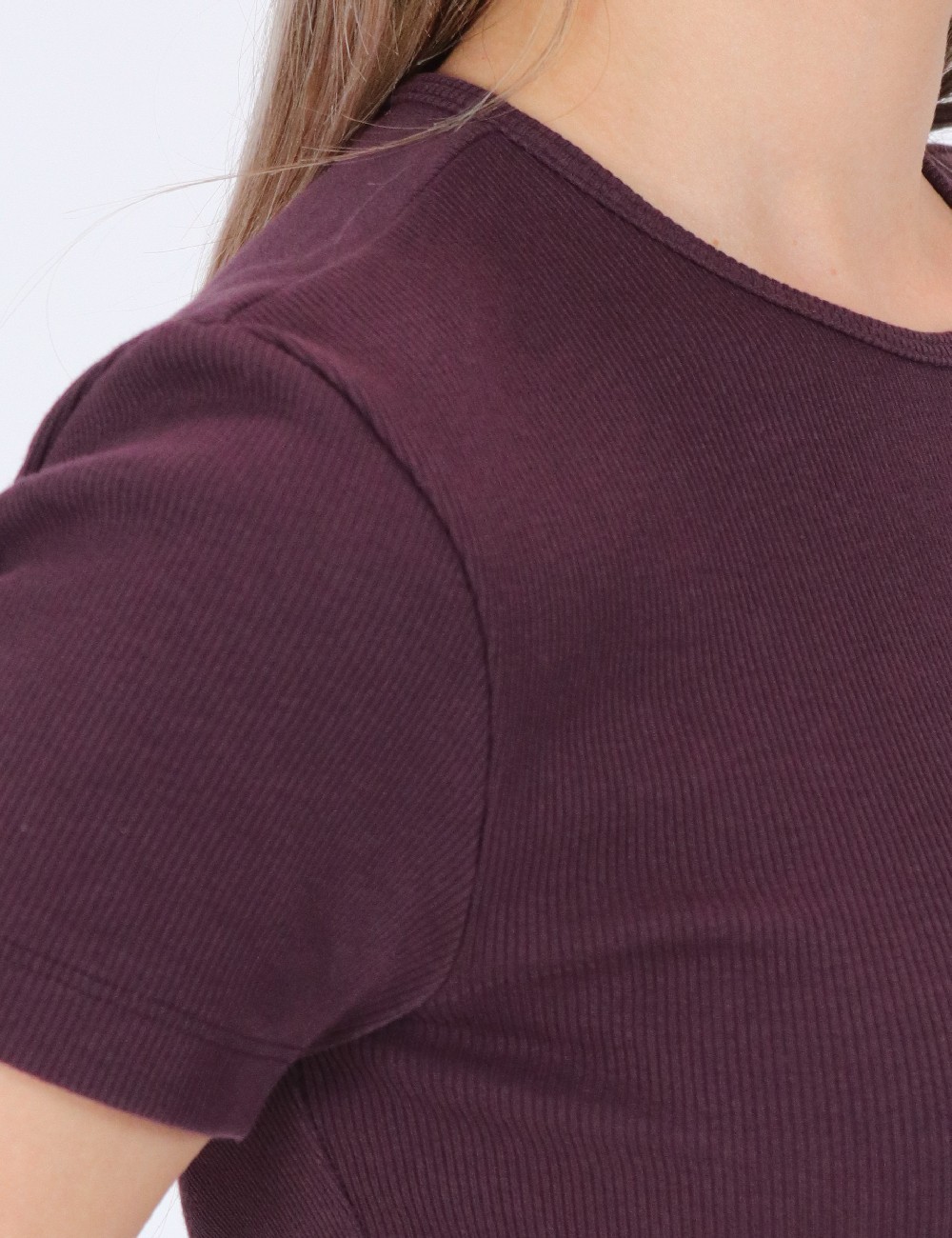 Tricou Vero Moda, pruna - 1 | YEO
