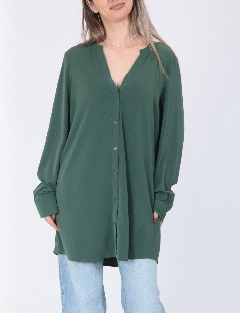 Camasa Vero Moda, verde - 1 | YEO