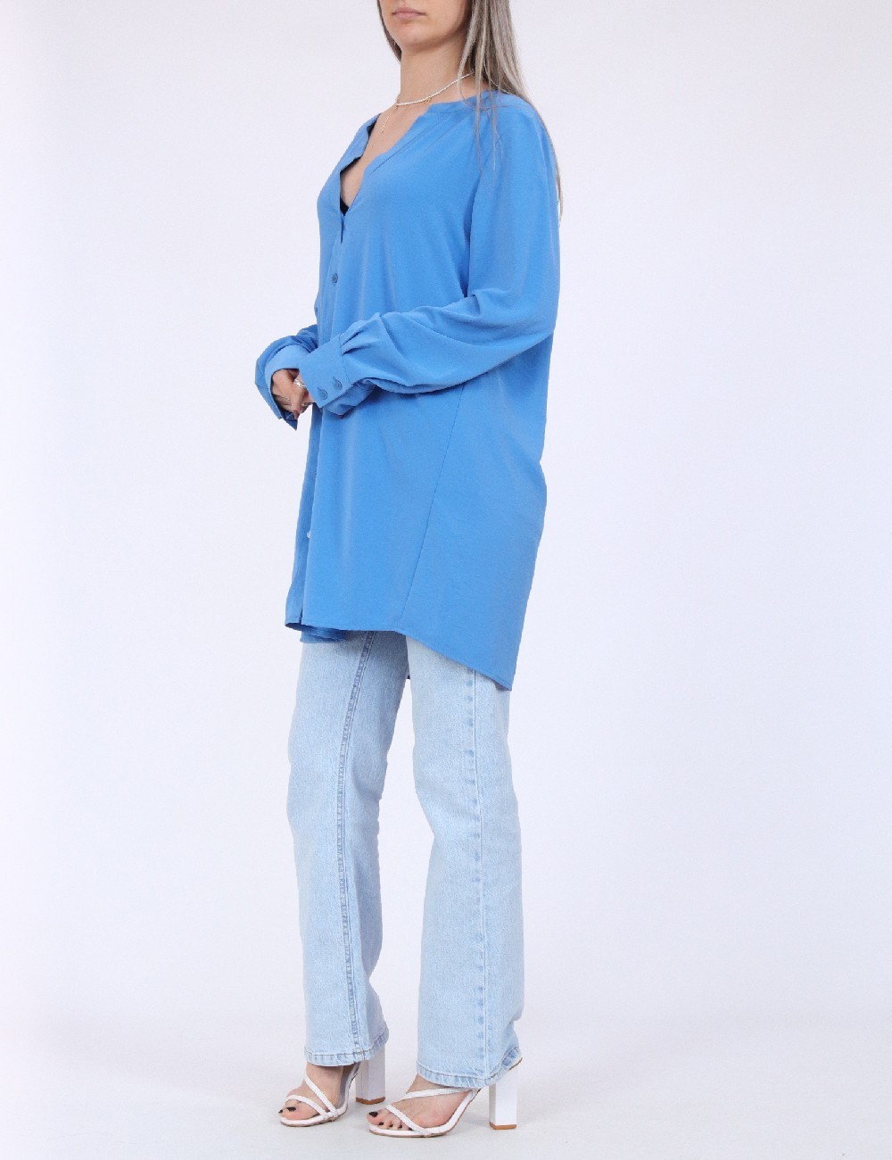 Camasa Vero Moda, albastru - 1 | YEO
