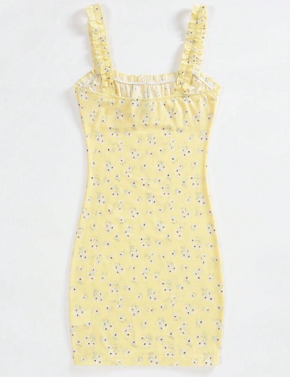 Rochie scurta SHEIN, galben - 1 | YEO