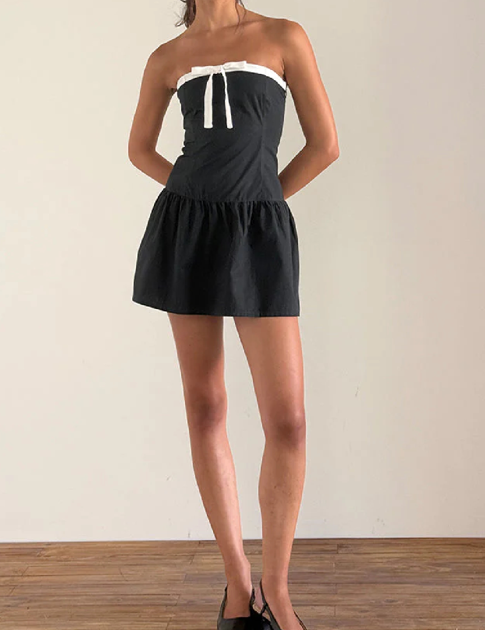 Rochie scurta Motel, bleumarin