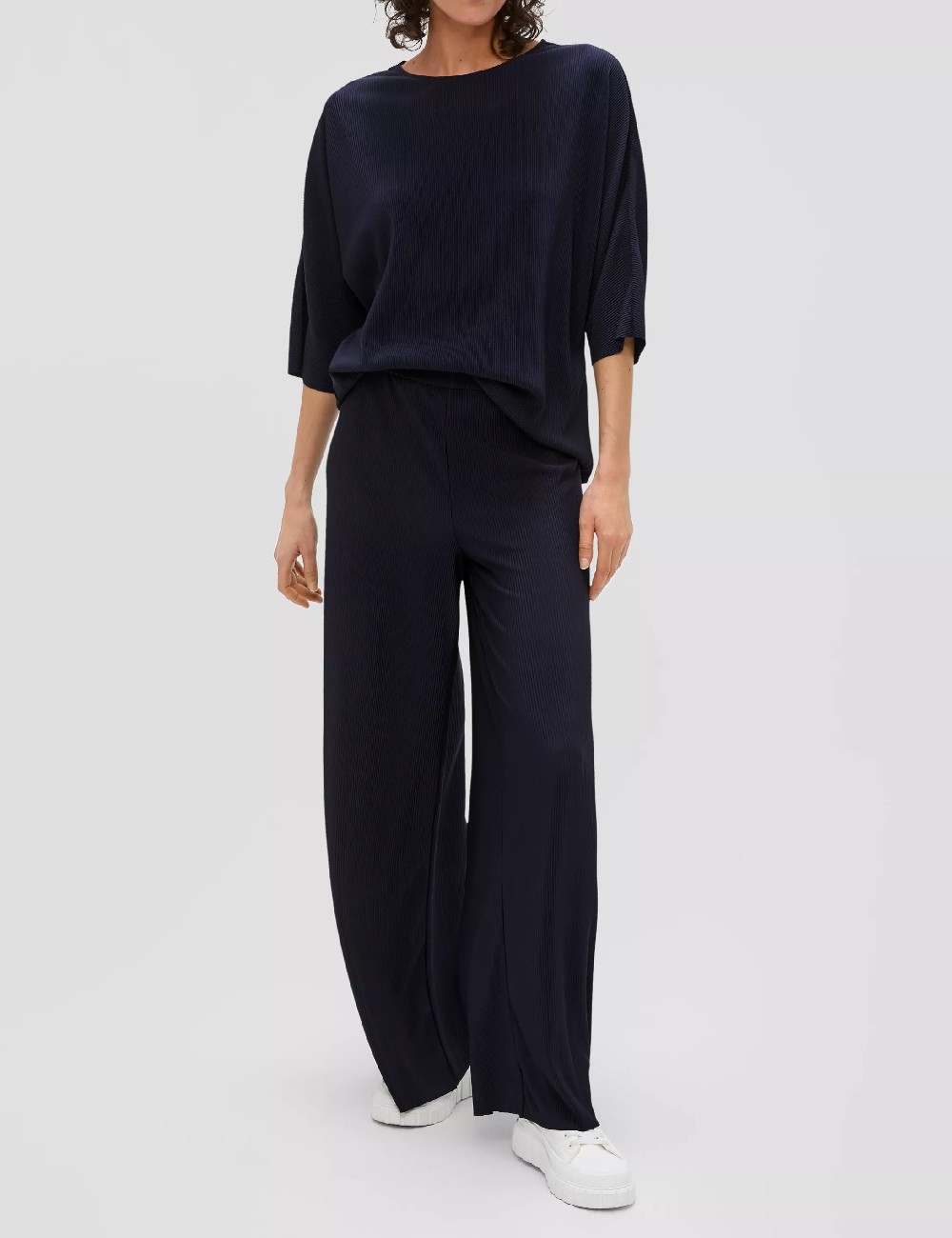 Pantaloni s.Oliver, bleumarin inchis - 1 | YEO